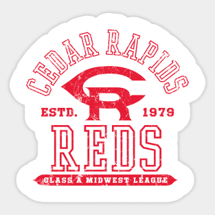 Cedar Rapids Reds Sticker